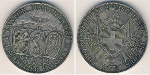 4 Franc Switzerland Silver 