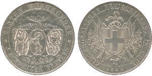 4 Franc Switzerland Silver 