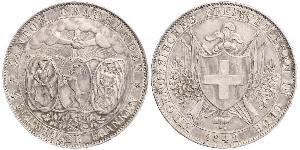 4 Franc Switzerland Silver 