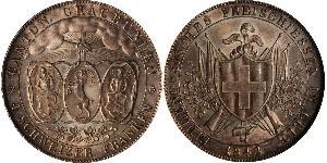 4 Franc Switzerland Silver 