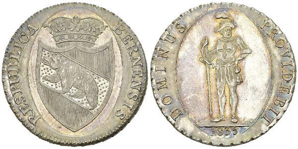 4 Franc Switzerland Silver 