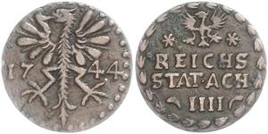 4 Heller null Cuivre 