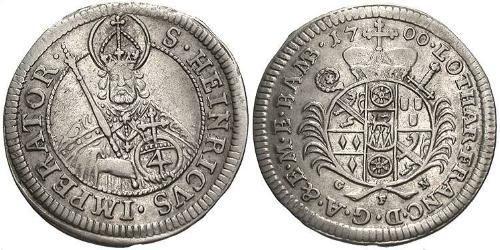 4 Kreuzer Germania Argento 