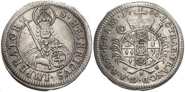 4 Kreuzer Alemania Plata 