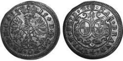 4 Kreuzer Principado de Ansbach (1398–1792) Plata 