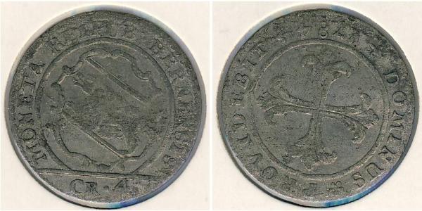 4 Kreuzer Suiza Plata 