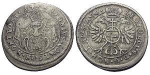 4 Kreuzer Austria  Silver 