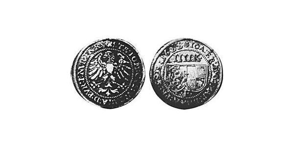 4 Kreuzer Principality of Ansbach (1398–1792) Silver Joachim Ernst, Margrave of Brandenburg-Ansbach (1583 – 1625)