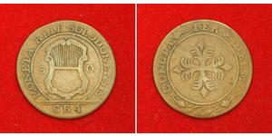 4 Kreuzer Suiza Vellón Plata 