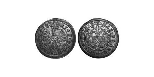 4 Kreuzer Principality of Ansbach (1398–1792) 銀 