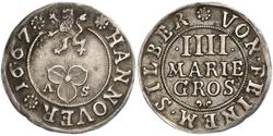 4 Mariengroschen States of Germany Argent 