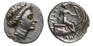 4 Obol / 1 Tetrobol Antigua Grecia (1100BC-330) Plata 