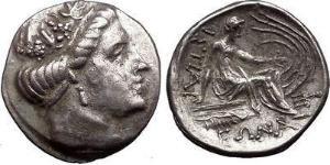 4 Obol / 1 Tetrobol Antigua Grecia (1100BC-330) Plata 