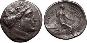 4 Obol / 1 Tetrobol Ancient Greece (1100BC-330) Silver 