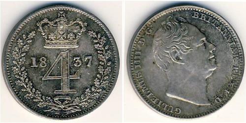 4 Penny Royaume-Uni Argent 