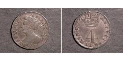 4 Penny Regno Unito  Argento Anna di Gran Bretagna(1665-1714)