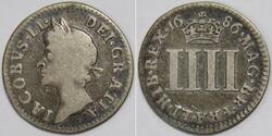 4 Penny 英国 銀 