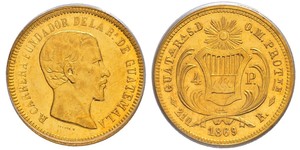 4 Peso Guatemala Oro 