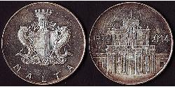 4 Pound Malta Silver 