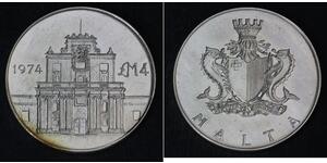4 Pound Malta Silver 
