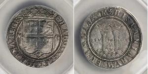 4 Real Nouvelle-Espagne (1519 - 1821) Argent Charles V du Saint-Empire  (1500-1558)