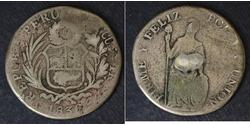 4 Real Peru Silber 