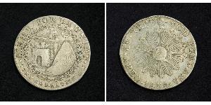 4 Real Peru Silber 