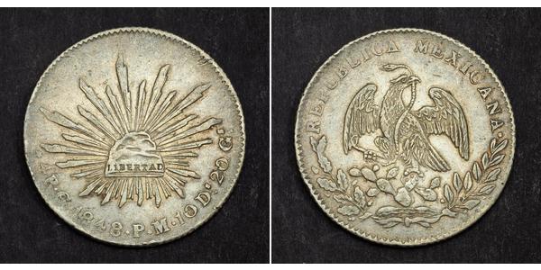 4 Real Mexico Silver 