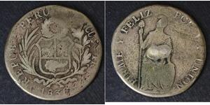 4 Real Peru Silver 