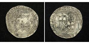 4 Real Spain Silver Isabella I of Castile (1451-1504)