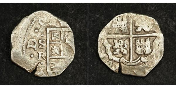 4 Real Spain Silver Philip IV of Spain (1605 -1665)
