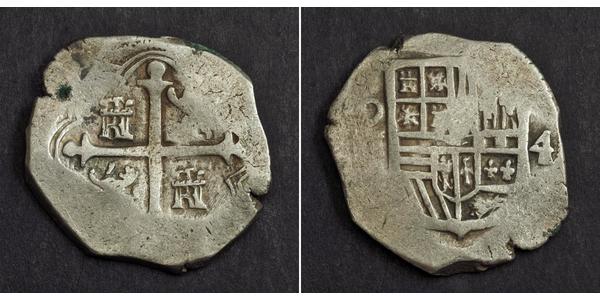 4 Real Spanish Mexico  / Kingdom of New Spain (1519 - 1821) Silver 