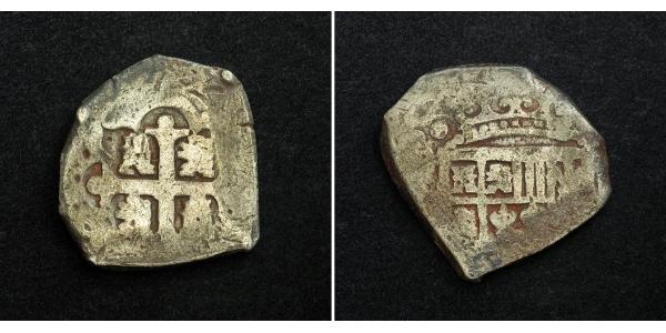 4 Real 新西班牙總督轄區 (1535 - 1821) 銀 