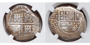 4 Real 西班牙 銀 Philip IV of Spain (1605 -1665)