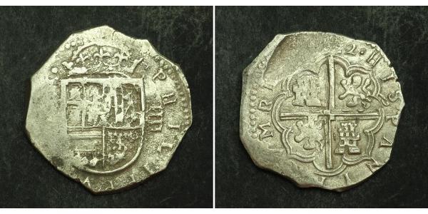 4 Real 西班牙 銀 Philip IV of Spain (1605 -1665)