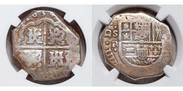 4 Real 西班牙 銀 Philip IV of Spain (1605 -1665)
