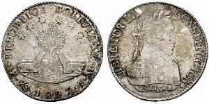 4 Sol Bolivia (1825 - ) Argento 