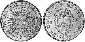 4 Sol Provincias Unidas del Río de la Plata (1810 -1831) Plata 