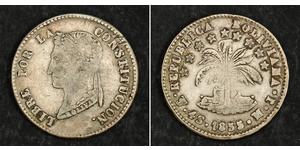 4 Sol Plurinational State of Bolivia (1825 - ) Silver 