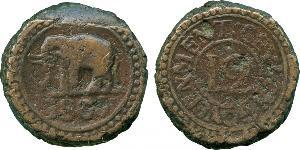 4 Stiver / 1/12 Rixdollar Sri Lanka Cobre Jorge III (1738-1820)