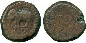 4 Stiver / 1/12 Rixdollar Sri Lanka Cobre Jorge III (1738-1820)