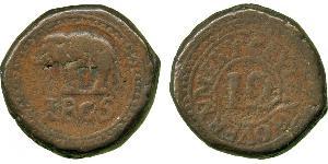 4 Stiver / 1/12 Rixdollar Sri Lanka/Ceylon Copper George III (1738-1820)