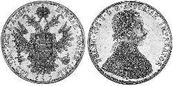 4 Дукат Австрийская империя (1804-1867) Золото Франц Иосиф I (1830 - 1916)
