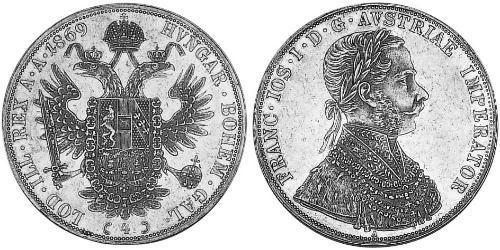 4 Дукат Австрийская империя (1804-1867) Золото Франц Иосиф I (1830 - 1916)