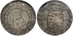 4 Марка Швеция Серебро Карл IX король Швеции  (1550-1611)