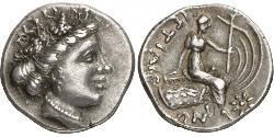4 Обол / 1 Tetrobol Древняя Греция (1100BC-330) Серебро 