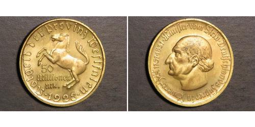 50000000 Mark Germania Ottone 