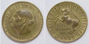 50000000 Марка Германия Латунь 