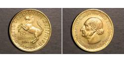 50000000 Марка Німеччина Латунь 