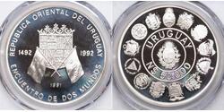 50000 Peso Uruguay Argent 